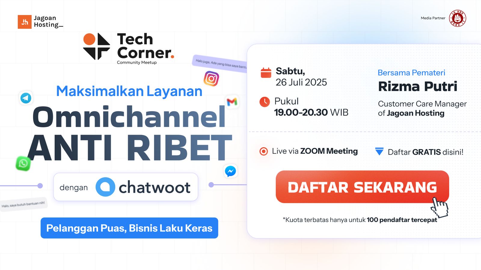 Tech Corner Chatwoot